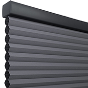 Blackout 1/2" Cellular Honeycomb Shades Steel