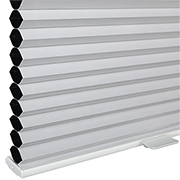 Blackout 1/2" Cellular Honeycomb Shades Whisper White