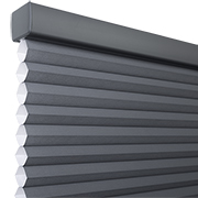 Cordless 1/2" Cellular Shade Light Filtering Steel